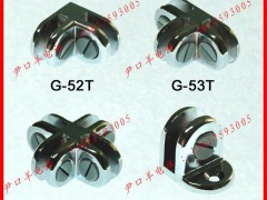 供應(yīng)5mmDIY鋅合金玻璃夾玻璃固定夾連接件（玻璃免打孔）G-52T