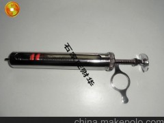 獸用精品金屬注射器50ml 針筒 獸醫(yī)器械 獸用注射器 金屬針筒