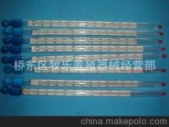 生產 畜牧養(yǎng)殖紅液溫度計 -10--100℃ 水溫計 種植用室溫計