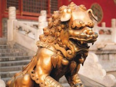 紫銅獅子_銅獅子_匯豐銅雕(在線咨詢)