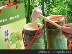 供應福建客家翠竹生態(tài)竹筒酒52度竹香型白酒