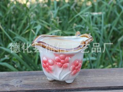廠家直銷 新品韓國陶瓷花盆12072創(chuàng)意多肉植物盆景盆栽花盆