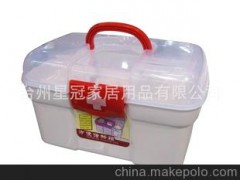 廠家直銷(xiāo) 供應(yīng)批發(fā)手提式方便儲(chǔ)物箱、藥物整理箱